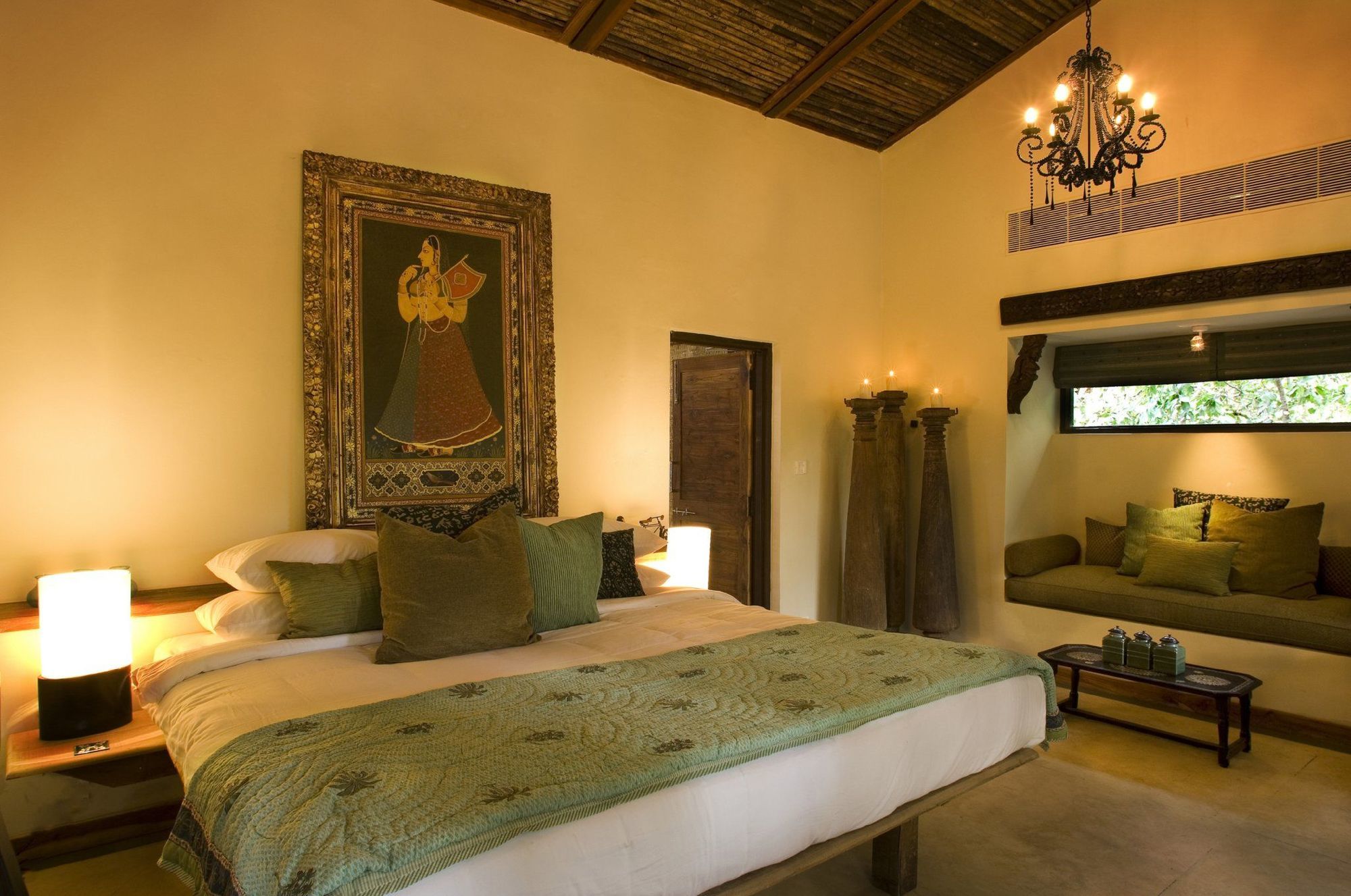 Baghvan Pench National Park - A Taj Safari Lodge Behrai Zimmer foto